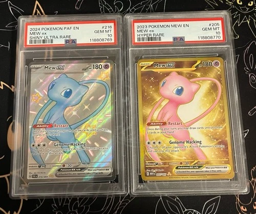 Sequential PSA 10 Mew full Art Hyper Rare/shiny Rare