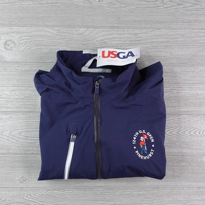 Zero Restriction Power Torque Full Zip Jacket Mens Large 124th US Open Pinehurst