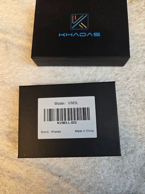 Khadas KVIM3-L-002 Embedded Computer Board with Purple Case DIY NIB HTPC lot 2