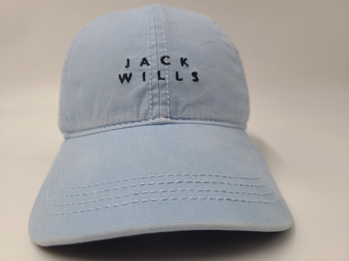 Jack Wills Strapback Adjustable Hat Cap Cotton Casual Baseball Men Women Blue View 2