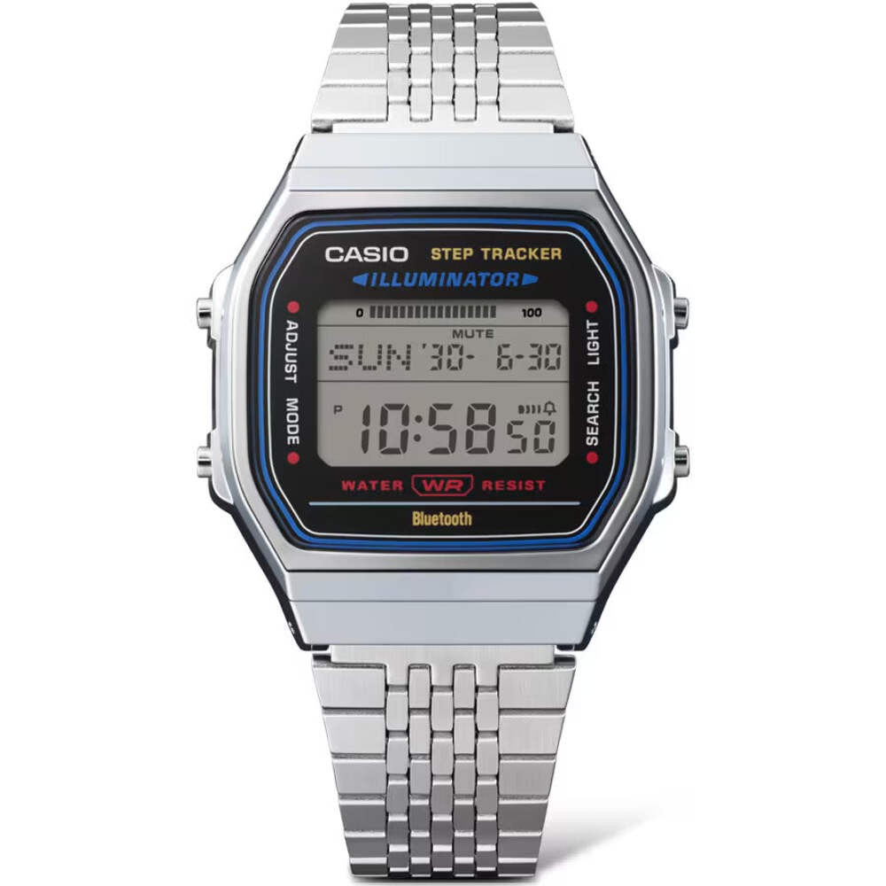 CASIO ABL100WE-1AVT ABL-100WE-1A STAINLESS STEEL BLUETOOTH DIGITAL 