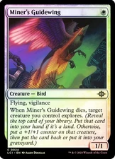 NM Foil Miner's Guidewing, MTG, LCI, Magic the Gathering, 24