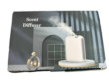 Scent Diffuser Air Fragrance Machine – Home & Office – White – Open Box
