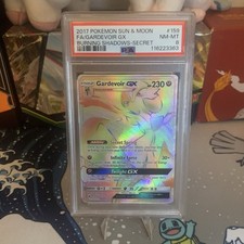 2017 Pokemon Burning Shadows Gardevoir GX Secret Rare Rainbow 159/147 PSA 8 on eBay