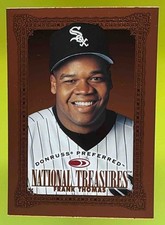 1997 Donruss Preferred #168 Frank Thomas National Treasures Chicago White Sox