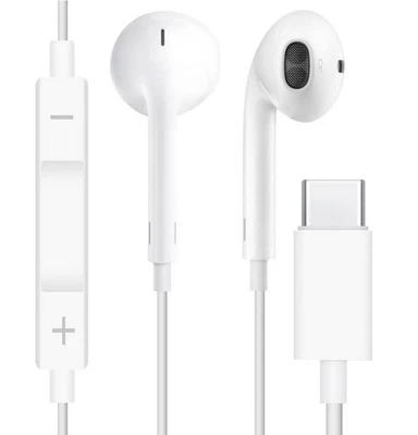 Apple EarPods USB-C Kopfhörer In-Ear Headset Mikrofon Weiß für Iphone 17, 16, 15 - Bild 1 von 4