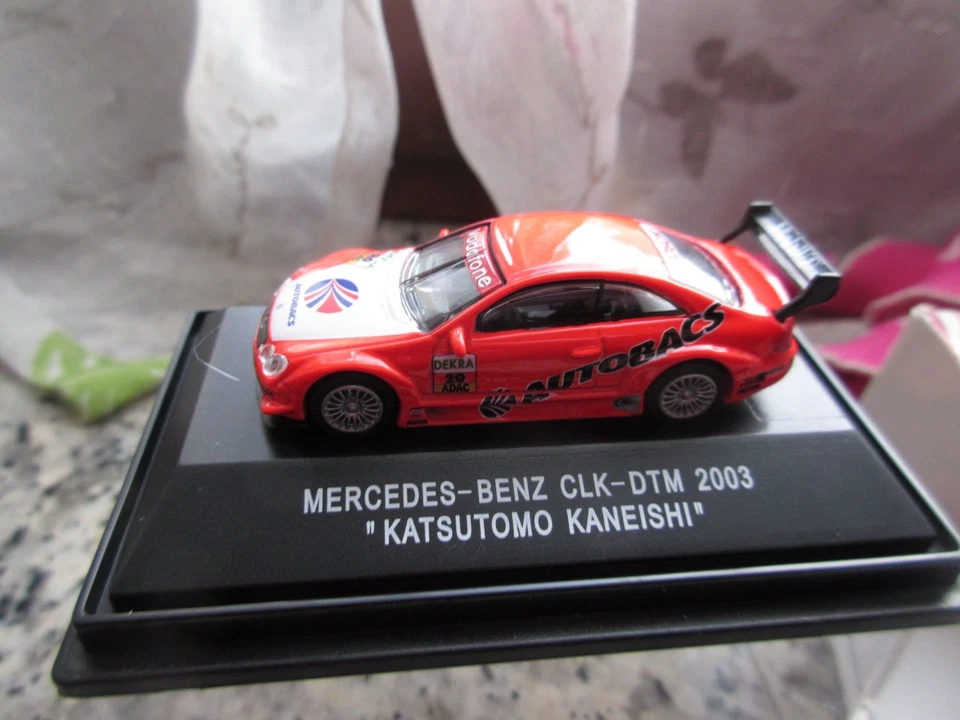 auto 1:87 mercedes benz clk dtm 2003 katsutomo kaneishi scuderia auto - Immagine 2 di 4