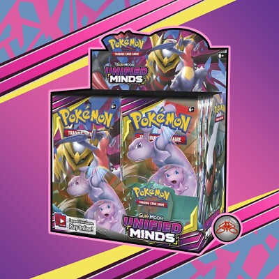 Pokémon PKU81568 Sun & Moon Unified Minds Booster Box for Pokémon PKU81568 Sun & Moon Unified Minds Booster Box for