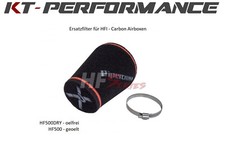 HF500DRY - Pipercross 190x150x76mm - Ersatzfilter - HFI Carbon Airbox  oelfrei