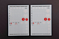 Warhammer 40k Primaris Space Marine Ravenguard Transfer Sheet x2 NEW