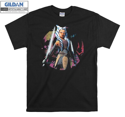 Retro Star Wars The Clone Wars Ahsoka Tano Hoodie Tshirt Herren Damen Unisex AC752