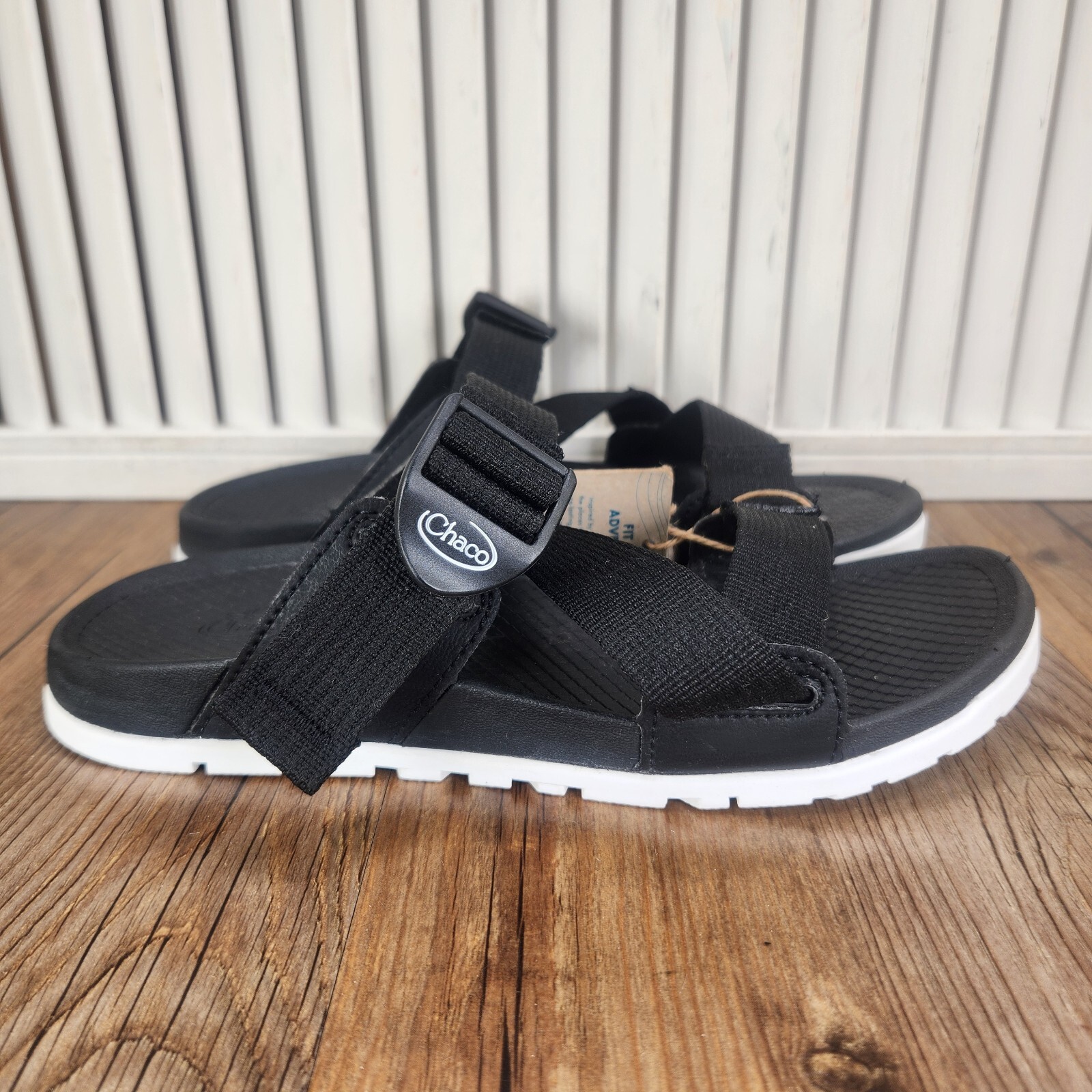 APL Sandali Chaco Lowdown Slides donna taglia 6 neri regolabili outdoor casual trail
