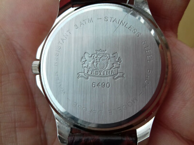 Montre Festina Vintage F6490 Multifonction - Élégante, Pour Homme, Neuve Avec étiquette (NOS)