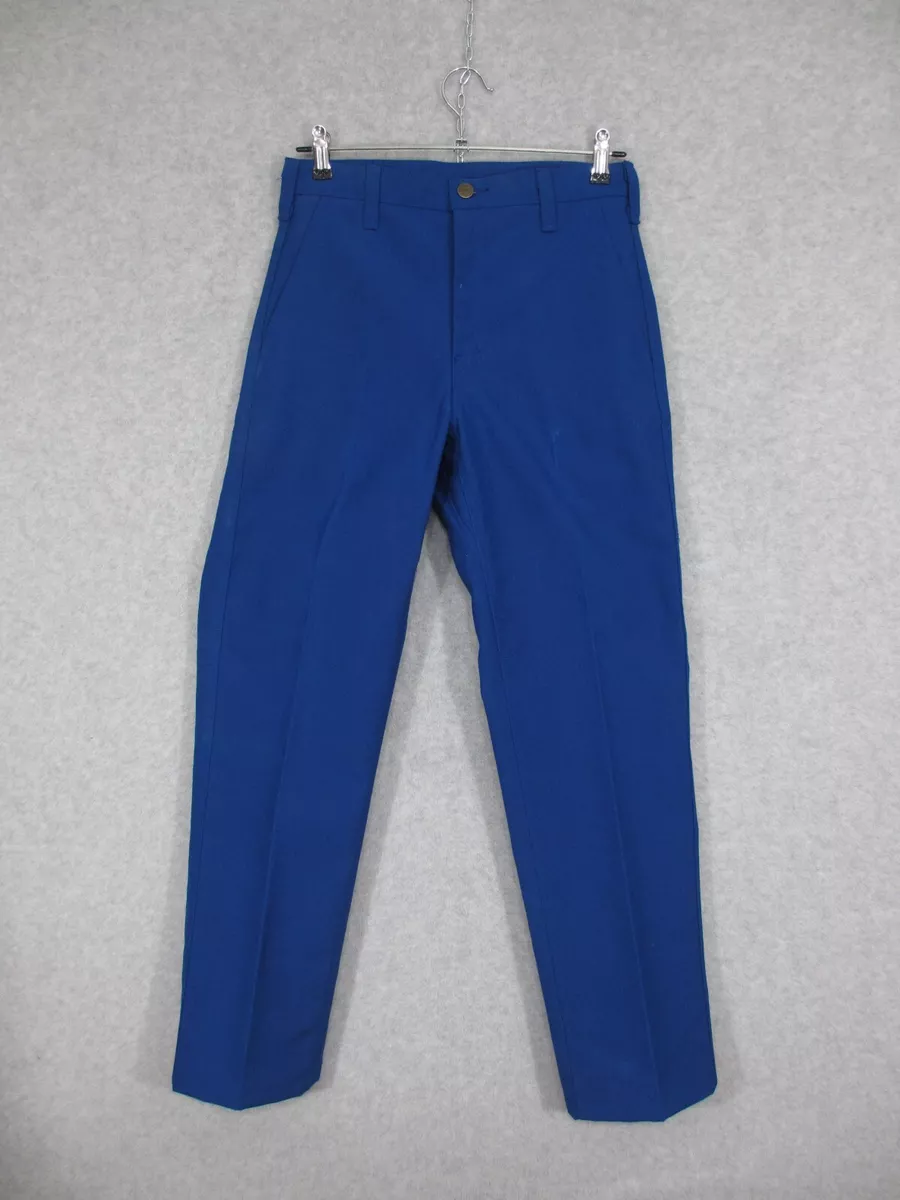 Blue uniform pants mens sales