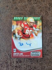 2021 Chronicles Draft Picks Hunter Long Rookie Signatures #TS-HTL - Autographed!