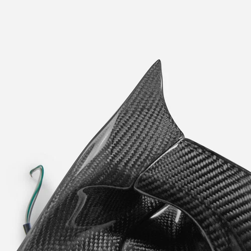 Carbon Fiber Aero Mirror Side Mirror Rearview 2 Pcs For Toyota JZX100 Cresta RHD - Imagen 9 de 10