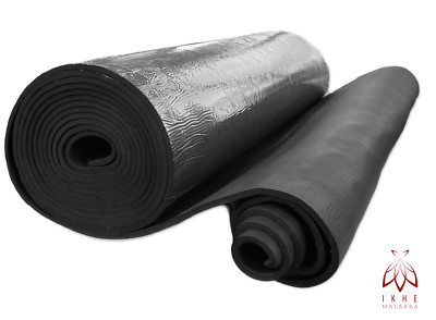 10m² ca. Hausdämmug , Wärmedämmung, trittschall Selbstklebend Isolierung NBR+PVC