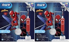 ORAL B CEPILLO ELÉCTRICO KIDS SPIDERMAN TRAVEL CASE 2UDS NUEVO
