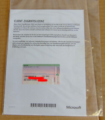 Windows Server 2012 CAL 5 User, ''EXONE'' Artikel-Code: R18-03613