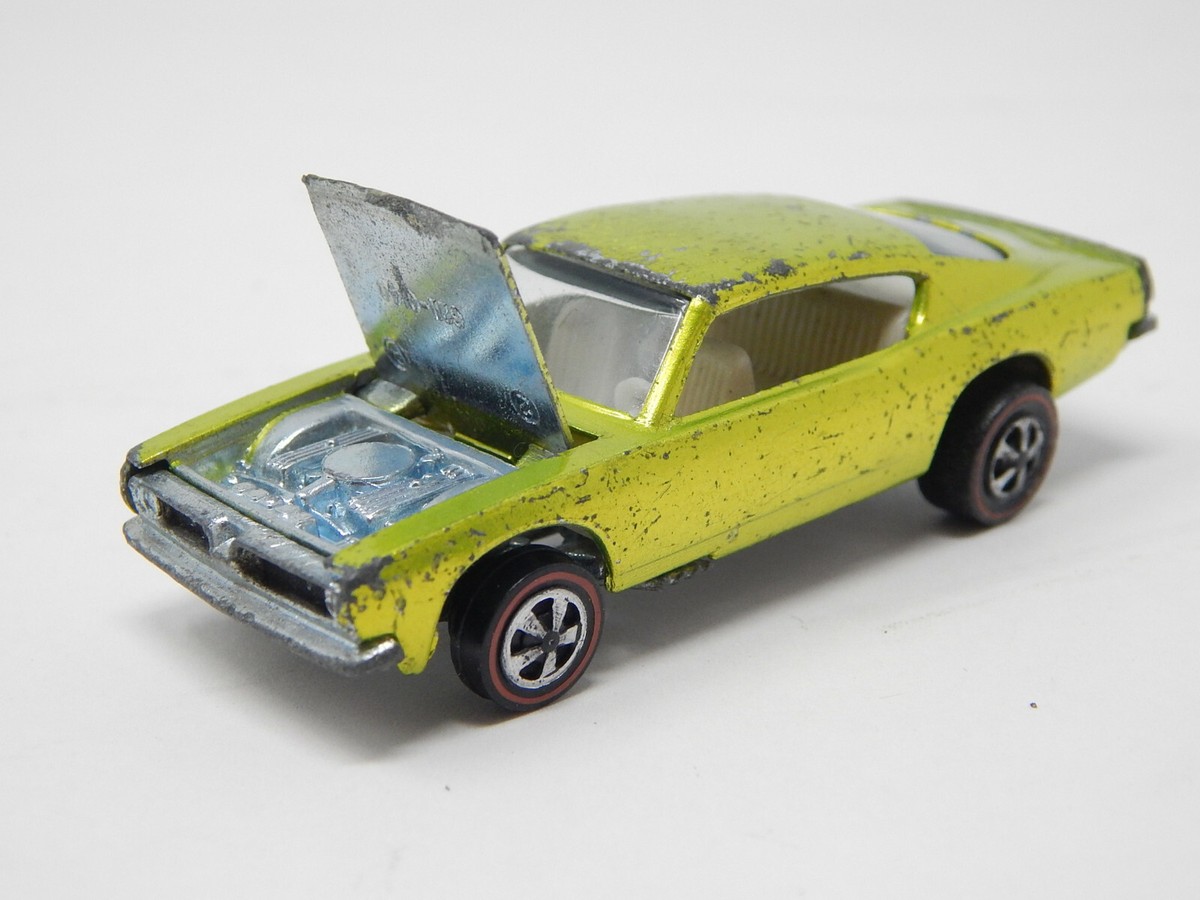 Redline Hotwheels Hybrid Antifreeze 1968 Custom Barracuda V218 | eBay