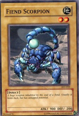 Yu-Gi-Oh-Karte - Fiend Scorpion