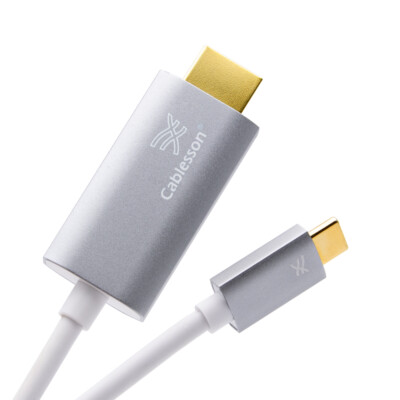 Cablesson USB Typ C auf HDMI 2.0 Adapterkabel - Stecker auf Stecker - 4K@60Hz - 2m-5m