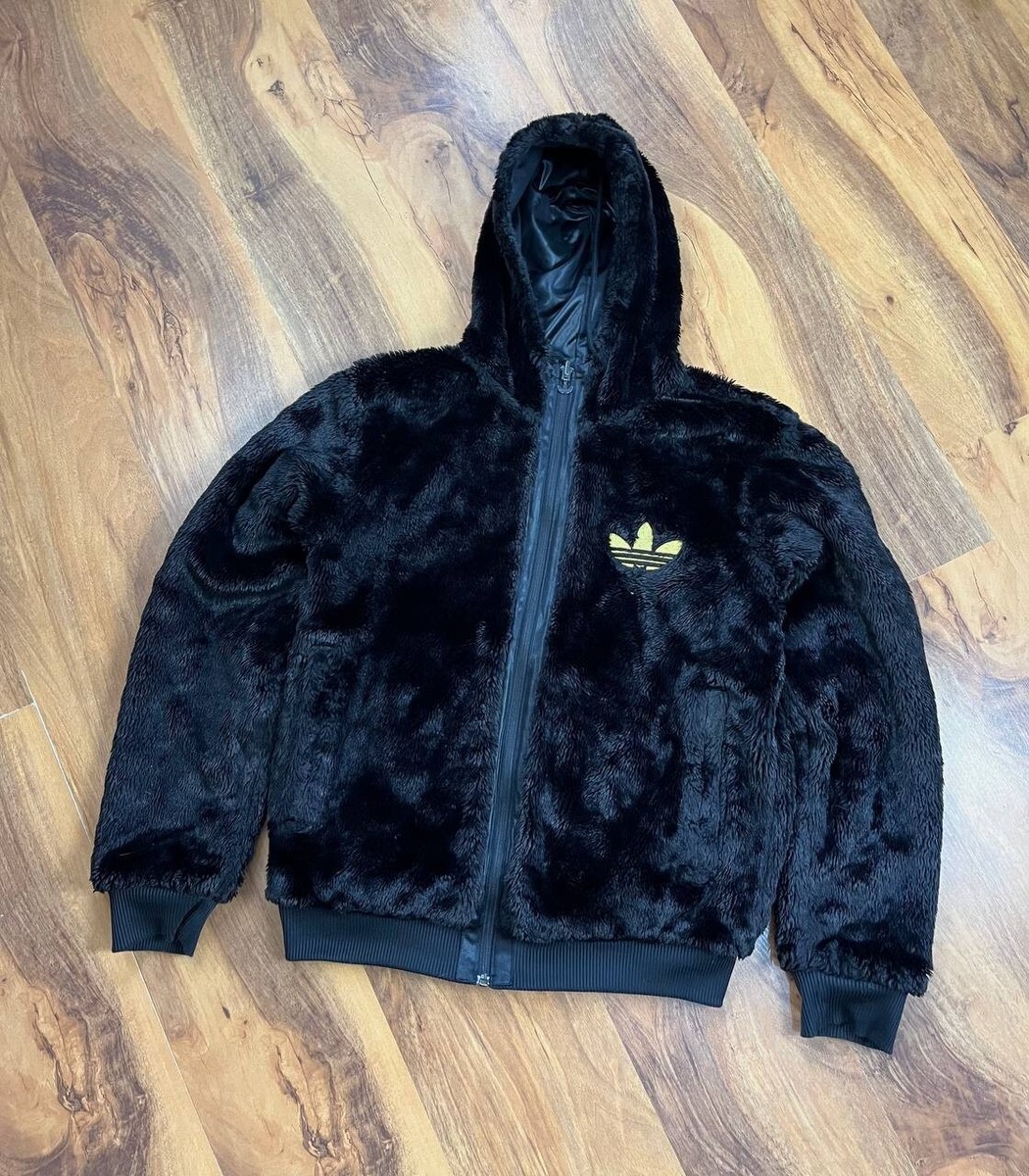 adidas CHILE62 フード付きジャケット 黒 ADIDAS ORIGINALS CHILE 62 FOOTBALL JACKET SIZE S | eBay