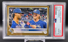 MJ Melendez 2022 Topps Update Rookie Gold /2022 PSA 10 GEM MINT US73 Card