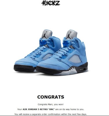 Air Jordan 5 Retro SE UNC, University Blue, EU 43 / US 9.5