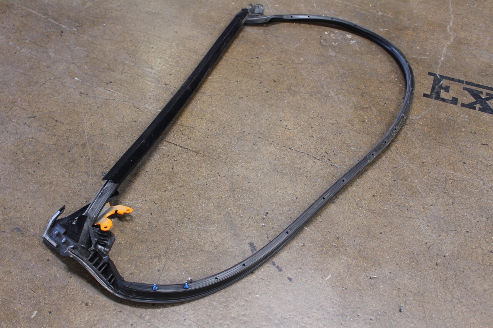 Lamborghini Gallardo Spyder, RH, Right, Door Moulding, Used, P/N 407837912A