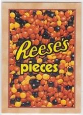 Reese's Pieces Candy 1995 Hershey's Trading Card