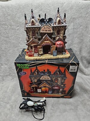 Lemax Spooky Town Halloween Village Blood Of The Vine #35500 2013 Wine Cellar