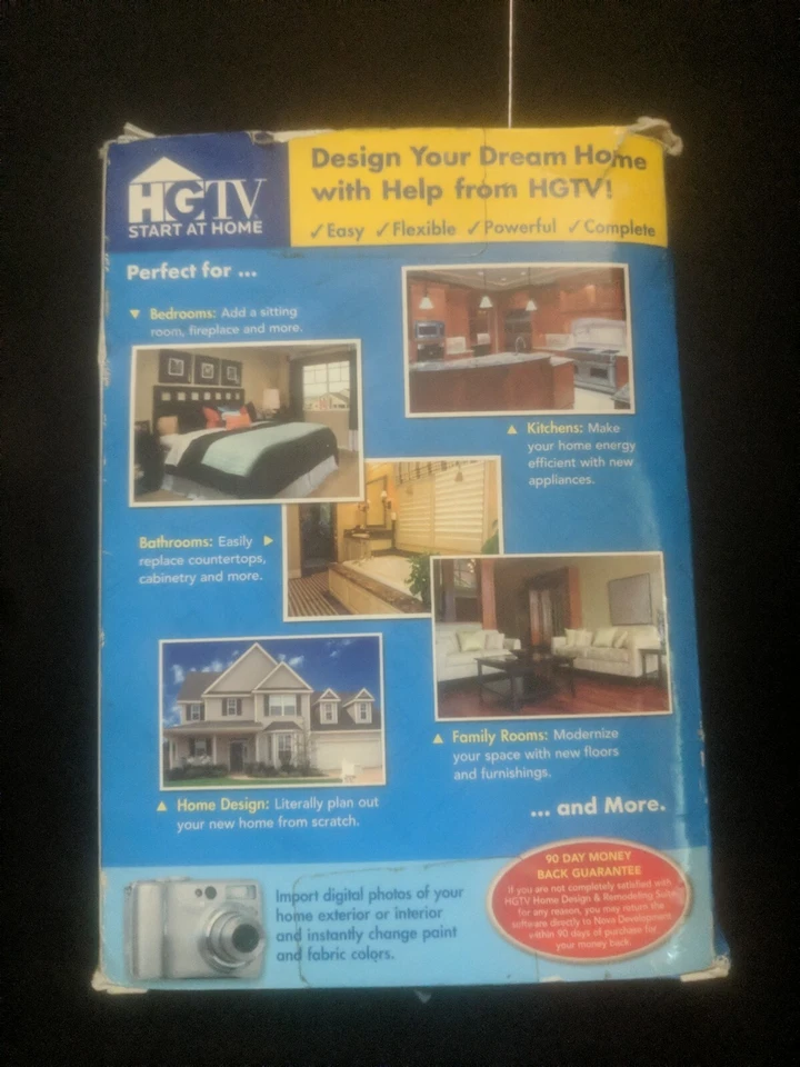 HGTV Home Design & Remodeling Suite Software Kit - Open Box ~ shelf00g - Image 2 of 2