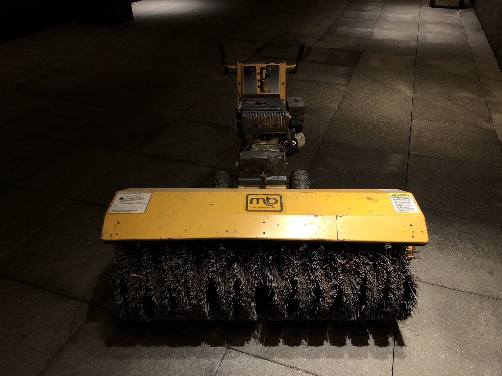 MB Companies Walk Behind Sweeper Broom 48" eBay