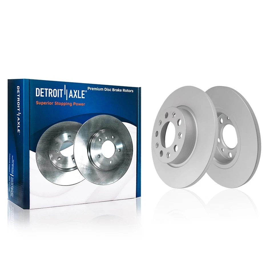 Rotores de freno delanteros traseros pastillas de freno de cerámica para Fiat 500X Jeep Renegade Compass Foto 4 de 4