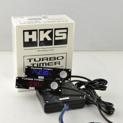 HKS Universal Auto Car Type 0 Turbo Timer with White LED Digital