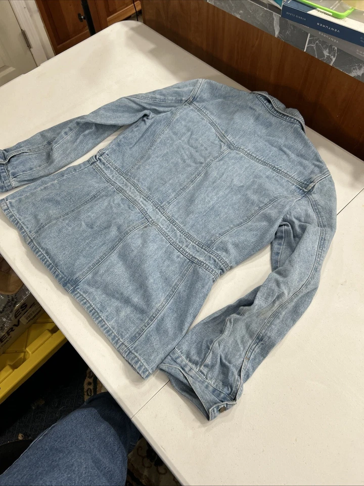Emma James Women’s Denim Jacket 10 Blue - Image 3 of 4