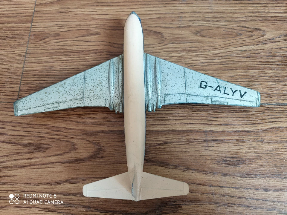 Редкий старый красивый литой самолет 70-х Dinky игрушки сделано в Англии. - Изображение 2 из 4