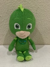 PJ Masks Peluche Gekko 9" Superhéroe Detalle Metálico Just Play Disney Jr Dibujos Animados