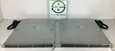 LOT OF 2 EMC ISILON D2060 1U 48-PORT 10GB SFP+ & 6X40GB QSFP+ Redstone XP D2060