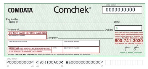 BLANK Green COMDATA Comchek - 5/10/20/40 Pack - COMCHECKS *FREE SHIPPING*