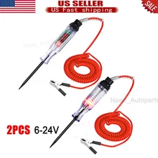 6/12/24V Car Digital Electric Voltage Circuit Tester Truck Automotive Light Test