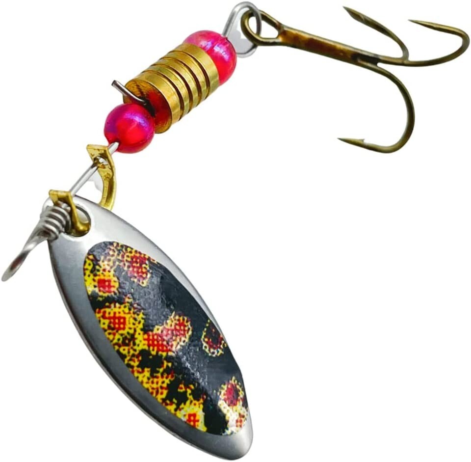 5 Cuillères Ondulantes Pour Pêche Au Lancer - Leurres Souples Pour Truite Et Prédateurs - 3g