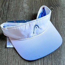 Head Womens Adjustable Golf Visor Hat White/Purple OS