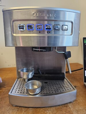 Silver Cuisinart Coffee Machine EM200U Espresso Machine for