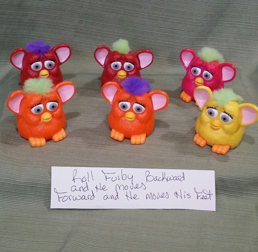 mcdonalds furby toys 1998