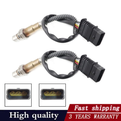 2x Upstream Oxygen Sensor For 2014 2015 2016 BMW 228i 428i 2.0L L4 Turbocharged