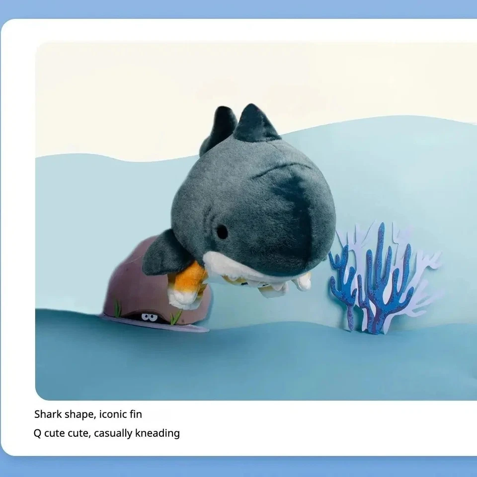 Lindo Tiburón Gato Peluche Muñeca Colgante Hermosa Habitación y Coche Camarón Gato Decoración P Foto 2 de 4