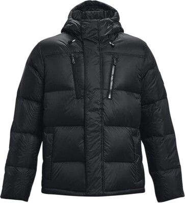 UA UNDER ARMOUR LOOSE STORM COLDGEAR INFRARED DAUNENJACKE SCHWARZ L & XL UVP 220 