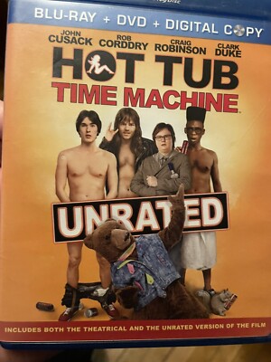 Hot Tub Time Machine (Blu-ray Disc, 2010, 2-Disc Set, Unrated Includes...